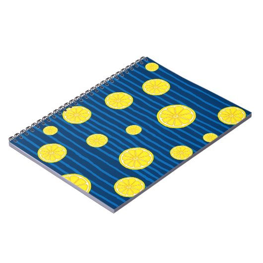 Lemon-Scheiben Notizblock (Linke Seite)