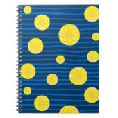 Lemon-Scheiben Notizblock (Vorderseite)