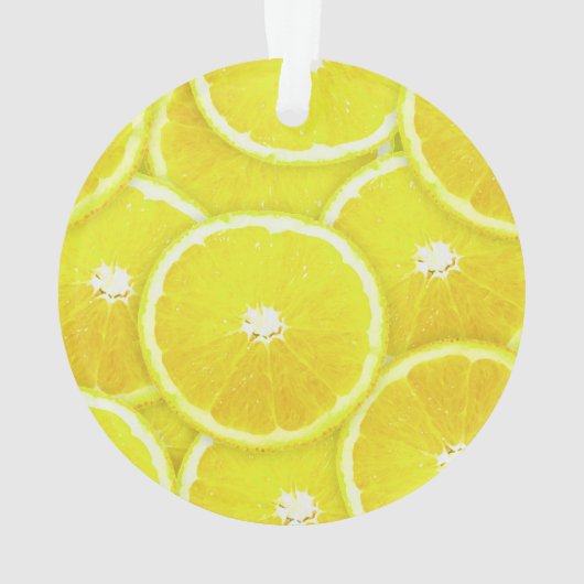Lemon-Scheiben Ornament (Rückseite)
