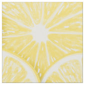 Lemon-Scheiben Stoff (Nahaufnahme)
