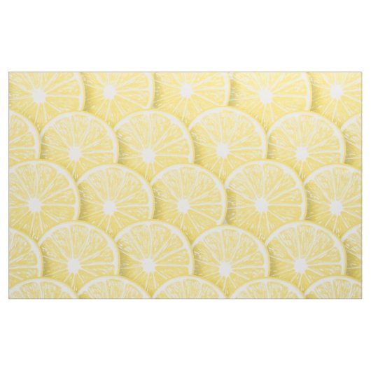 Lemon-Scheiben Stoff (Fat Quarter (45,7 x 55,9 cm))