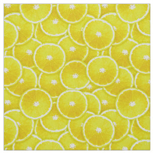 Lemon-Scheiben Stoff