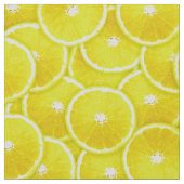 Lemon-Scheiben Stoff (Nahaufnahme)