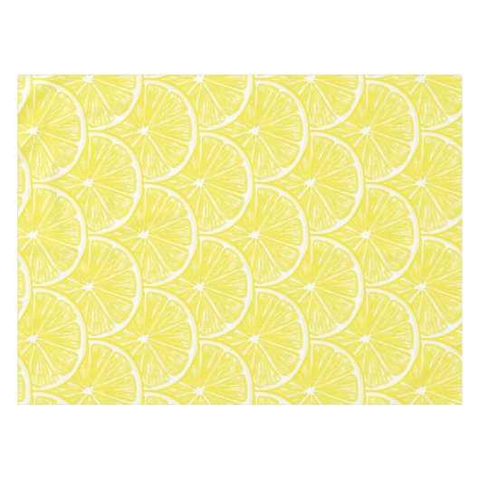 Lemon-Scheiben Tischdecke (Vorderseite (Horizontal))