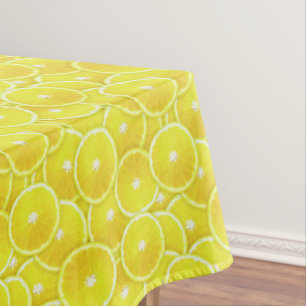 Lemon-Scheiben Tischdecke