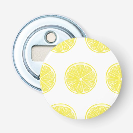 Lemon-Schnittmuster Flaschenöffner (Vorderseite)
