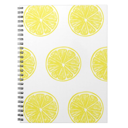 Lemon-Schnittmuster Notizblock (Vorderseite)