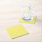 Lemon-Schnittmuster Rechteckiger Pappuntersetzer (Vor Ort)