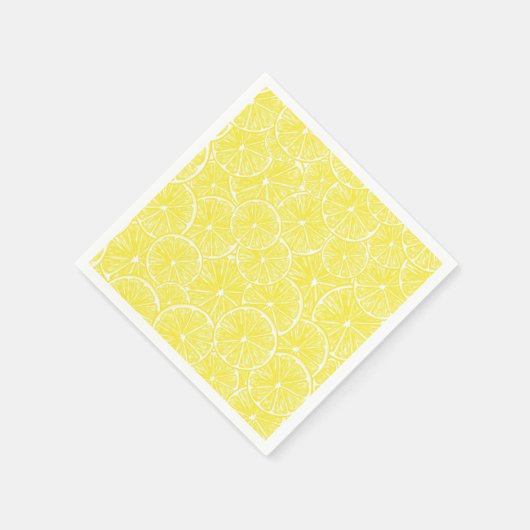 Lemon-Schnittmuster Serviette (Ecke)