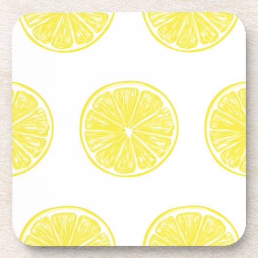 Lemon-Schnittmuster Untersetzer (Vorderseite)