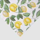 Lemon Season | GEMUSTERT Seidenpapier (Ausschnitt)