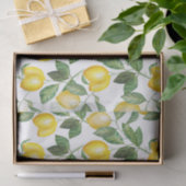Lemon Season | GEMUSTERT Seidenpapier (Geschenk)