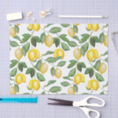 Lemon Season | GEMUSTERT Seidenpapier (Handwerk)