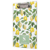 Lemon Season | MIT MONOGRAMM Klemmbrett (Links)