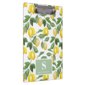 Lemon Season | MIT MONOGRAMM Klemmbrett (Rechts)