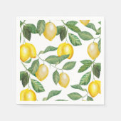Lemon Season | Serviette (Vorderseite)
