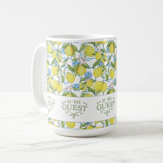 Lemon sei unsere Tasse (Vorderseite Links)