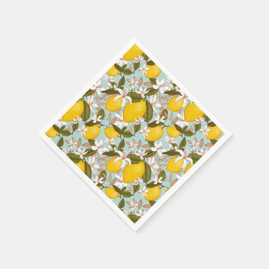 Lemon Serviette (Ecke)