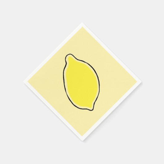 Lemon Serviette (Ecke)