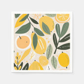 Lemon Serviette (Vorderseite)