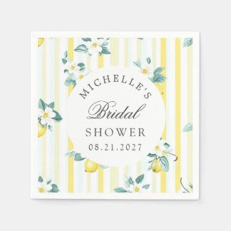 Lemon Shabby Chic Vintage Florales Brautbad Serviette