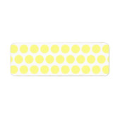 Lemon Sherbet Polka Dots (Vorne)