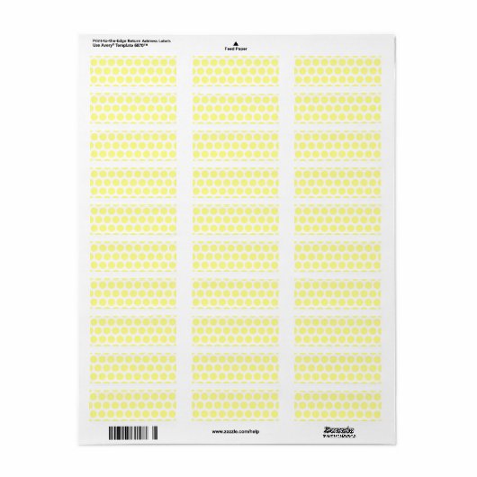 Lemon Sherbet Polka Dots (Vorne)