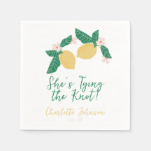 Lemon She's Tying the Knot Brautjungfernparty