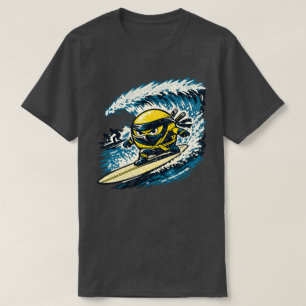 Lemon Shinobi Surf Rennen — Vintage Sommer Ninja  T-Shirt