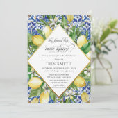 Lemon sie fand ihr Haupt-Squeeze-Brautparty Einladung (Stehend Vorderseite)