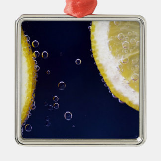 Lemon Silbernes Ornament