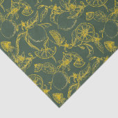 Lemon-Sketch Seidenpapier (Ausschnitt)