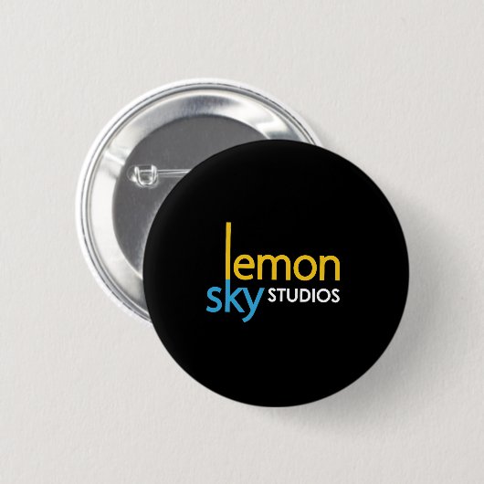 Lemon Sky Studios Button (Vorne & Hinten)