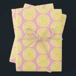 Lemon Slice Amalfi Küste Party Geschenkpapier Set<br><div class="desc">Ein frischer Zusatz zu Ihrem Zitronenmotiv-Party! Dieses vielseitige Papier ist perfekt für Brautpartys,  Geburtstagspartys,  Hauswärme und Ähnliches!</div>
