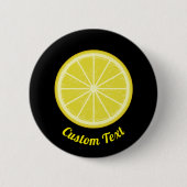 Lemon Slice Button (Vorderseite)