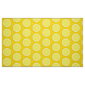 Lemon Slice gelbe Früchte Stoff (Fat Quarter (45,7 x 55,9 cm))
