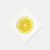 Lemon Slice Geometric Design Napkins Serviette (Ecke)