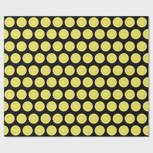 Lemon Slice Geschenkpapier (Flach)