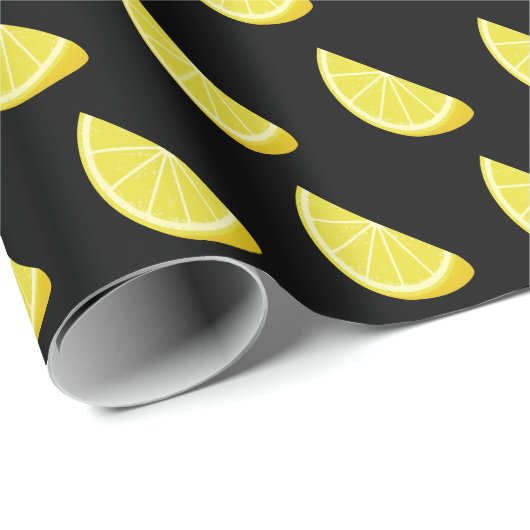 Lemon Slice Geschenkpapier (Rolleneckpunkt)