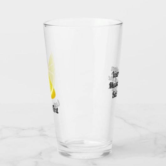 Lemon Slice Glas (Links)
