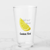 Lemon Slice Glas (Vorderseite)