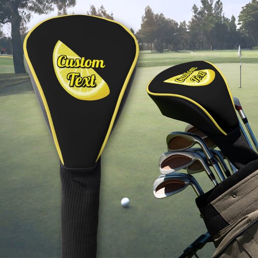 Lemon Slice Golf Headcover