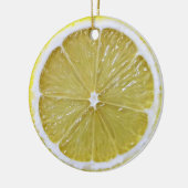 Lemon Slice Hängenschmuck Keramik Ornament (Links)