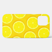 Lemon Slice hellgelbe Grafik-iPhone Case-Mate iPhone Hülle (Rückseite (Horizontal))