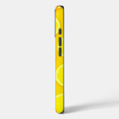Lemon Slice hellgelbe Namen iPhone Gehäuse Case-Mate iPhone Hülle (Rückseite / Links)