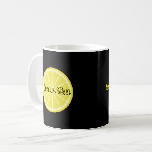 Lemon Slice Kaffeetasse (Vorderseite Links)
