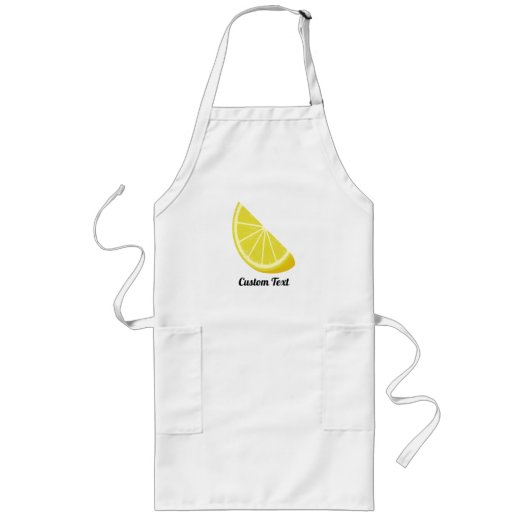 Lemon Slice Lange Schürze (Vorne)