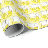 Lemon Slice Lemonade Stand Pitcher Sommer Drink Geschenkpapier (Rolleneckpunkt)