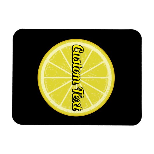 Lemon Slice Magnet (Horizontal)