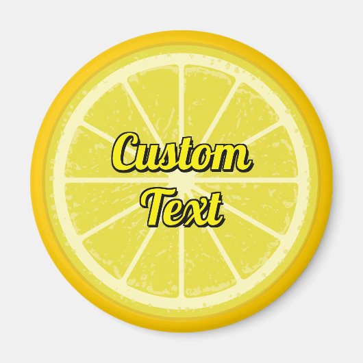 Lemon Slice Magnet (Vorne)